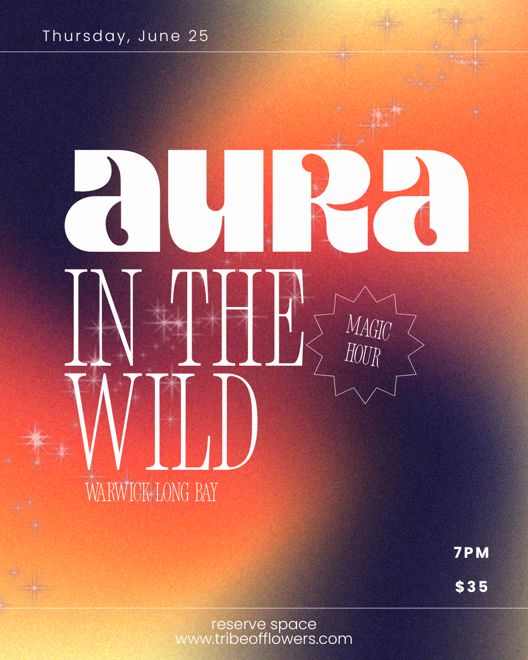 Aura in the Wild - Magic Hour: Warwick Long Bay